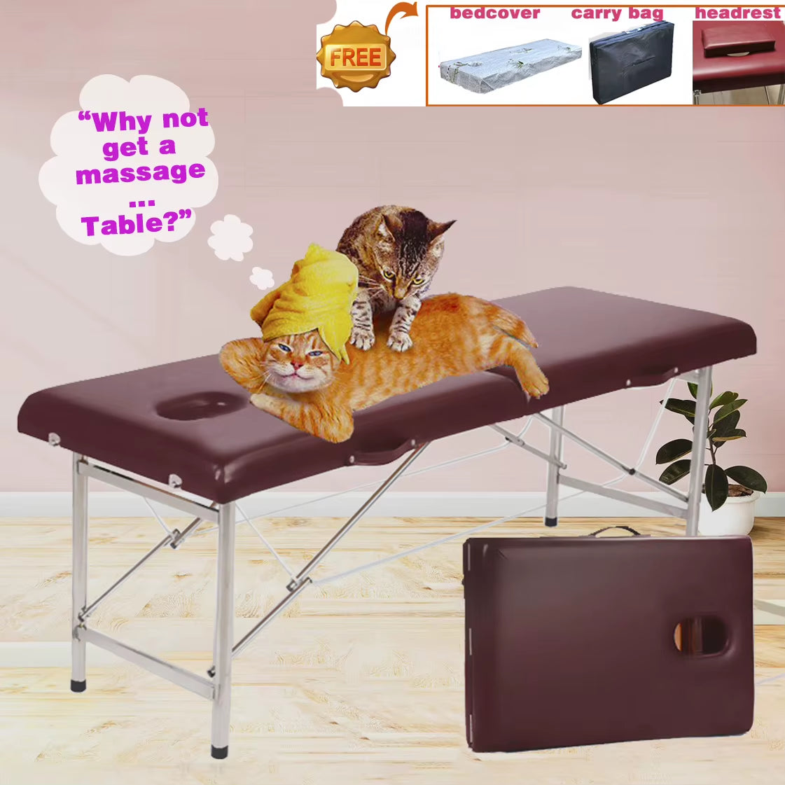 Portable Massage Table Professional Folding Aesthetic Spa Tattoo Stretchers Couch Beauty Salon Foldable Massage Bed Esthetique