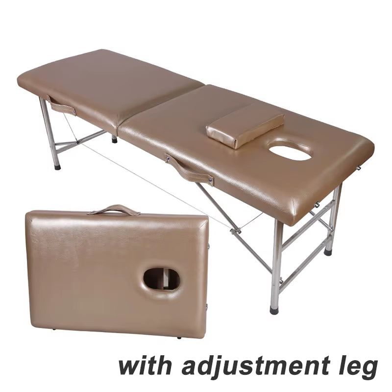 Portable Massage Table Professional Folding Aesthetic Spa Tattoo Stretchers Couch Beauty Salon Foldable Massage Bed Esthetique