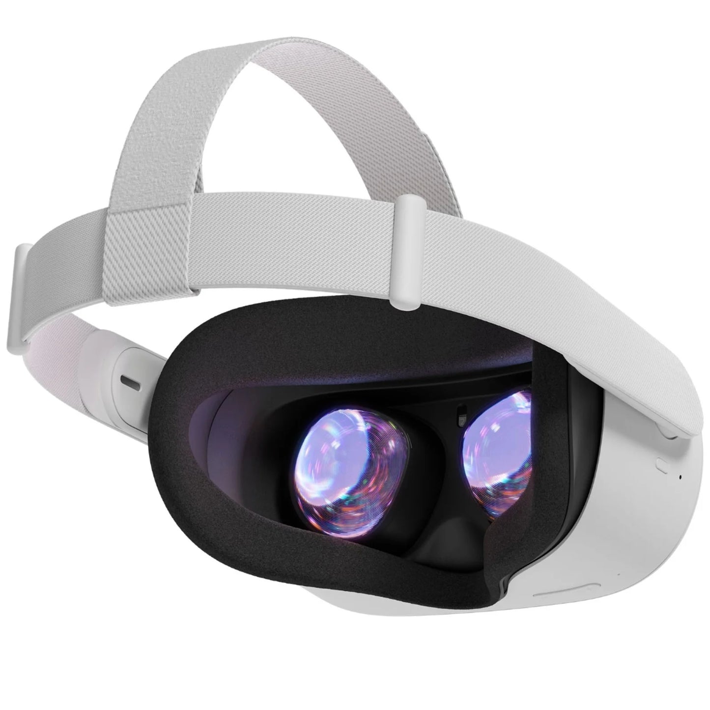 2020 Quest 2 All-In-One VR Headset, Touch Controllers, 64GB SSD, 1832X1920 up to 90 Hz Refresh Rate LCD, Glasses Compitble, 3D Audio