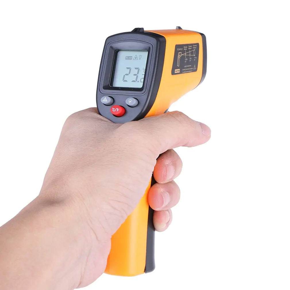 Hot 2023 Non-Contact Infrared Thermometer Digital LCD Laser Home Industrial Measurement Temperature Meter Worldwide Dropshipping