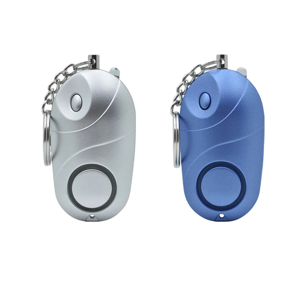 Personal Alarm Woman Self Defense Keychain Set 130Db Safe Sound Personal Alarm Self-Defense Key Chain Emergency Anti-Attack