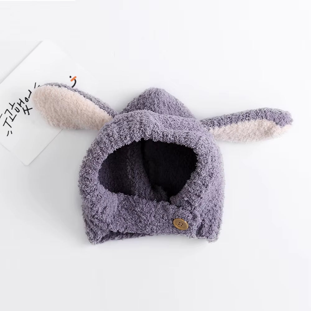 1-3 Years Baby Hats Boys Girls Hats Kids Autum Winter Rabbit Hats Bonnet Enfant Hat for Children Toddler Muts