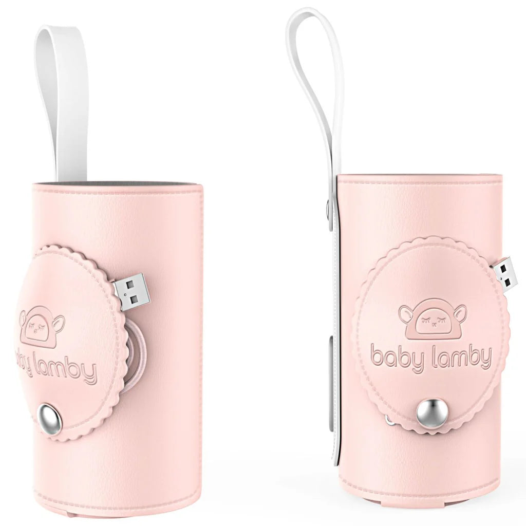 Baby Lamby Portable Travel Bottle Warmer with USB Connector