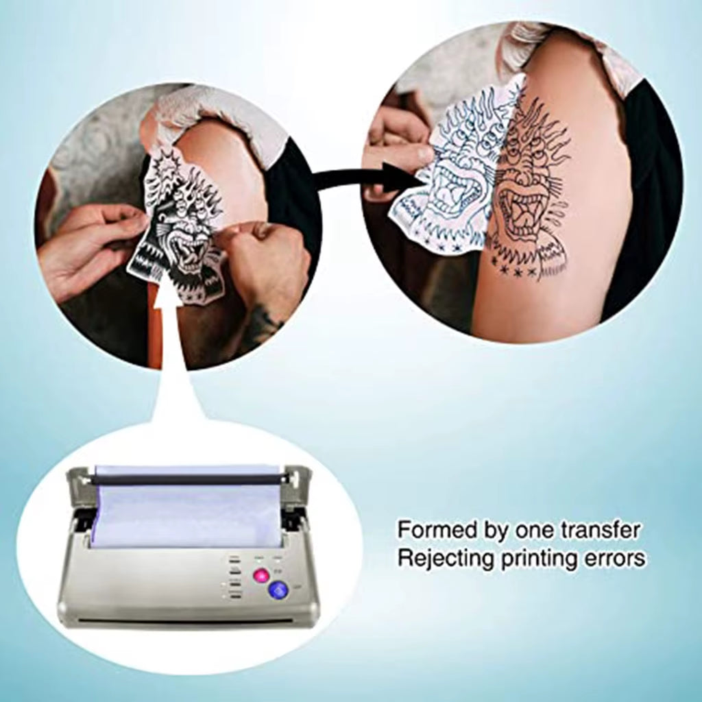 Tattoo Transfer Printer Machine Thermal Stencil Copier Printer for Tattoo Supplies Tool