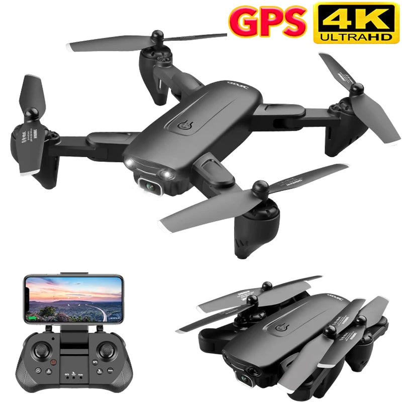 F6 GPS Drone 4K Camera HD FPV Drones with Follow Me Wifi Optical Flow Foldable RC Quadcopter Professional Dron Toys