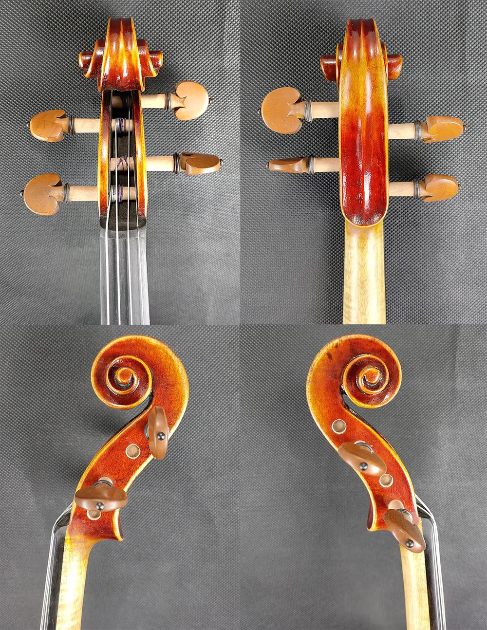 50 Years Old Spruce, the Red Mendelssohn Violin 4/4 Size #3119, Ca.1721 Stradivarius Violine, Handmade Oil, Antiqued Varnish