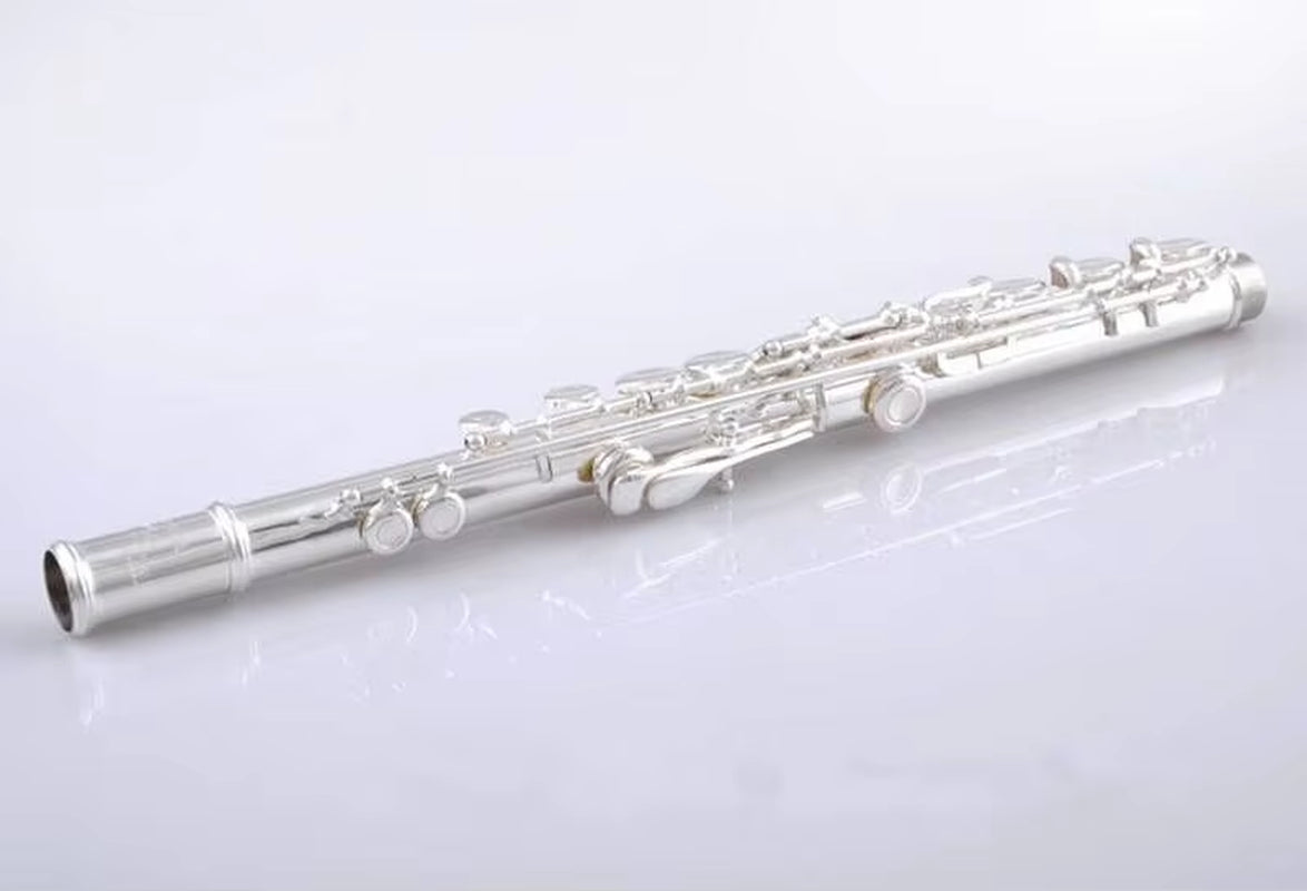 985 Silvering MURAMATSU Flute DS Flute Flute-B Foot/C# Trill/Split E-Gorgeous Performance Copper-Nickel Silver Plated Flute